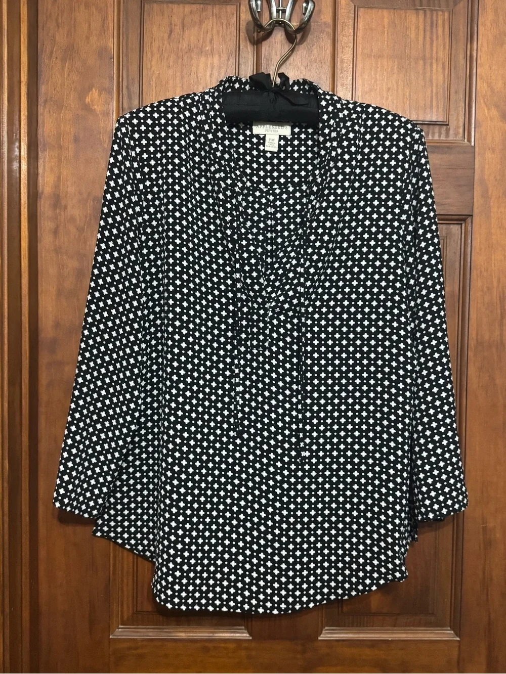 APPLESEEDS PETITES BLOUSE SIZE PETITE MEDIUM